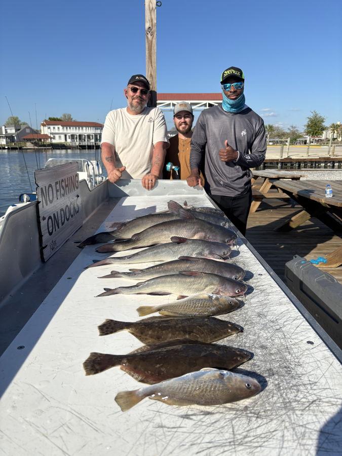 Slap Yo Hook fishing charter — Slidell, LA marsh fishing